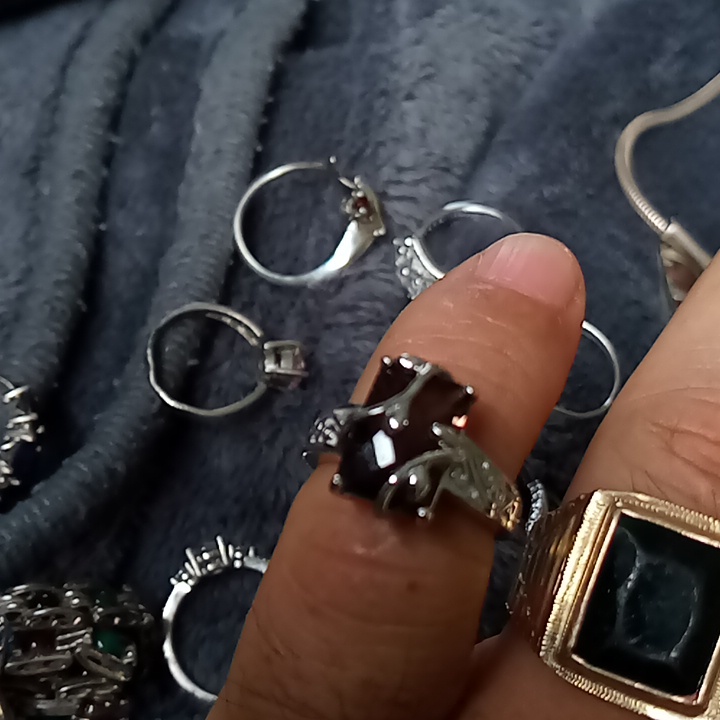 Gemstone Silver Ring